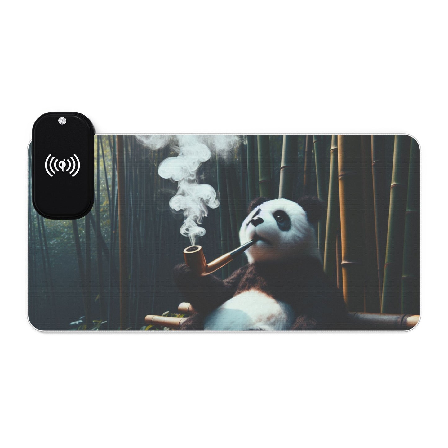 LED Gaming Mouse Pad, Wireless Charging - Stoner Designz