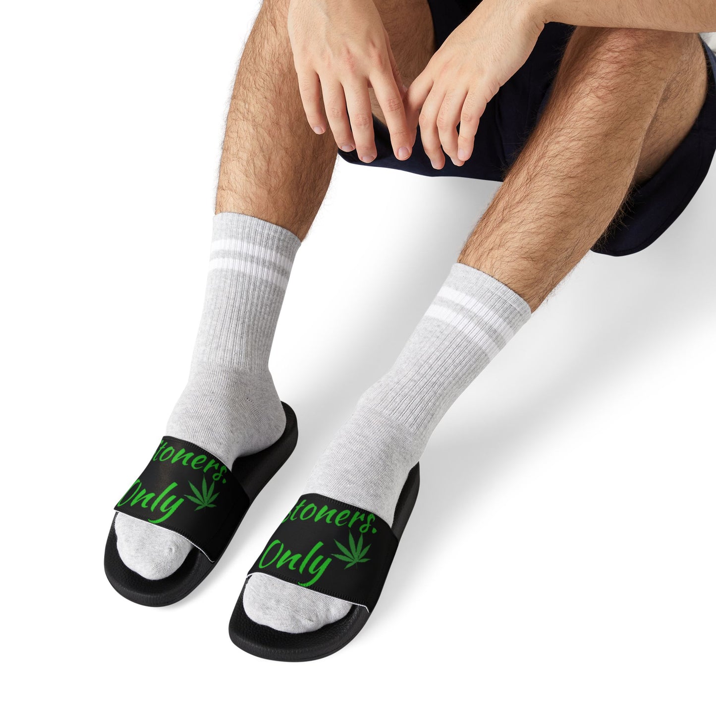 Stylish Men's Removable-Strap Sandals for Summer Fun, Beach Footwear, Casual Slip-Ons, Vacation Essentials, Gift for Him - Stoner Designz