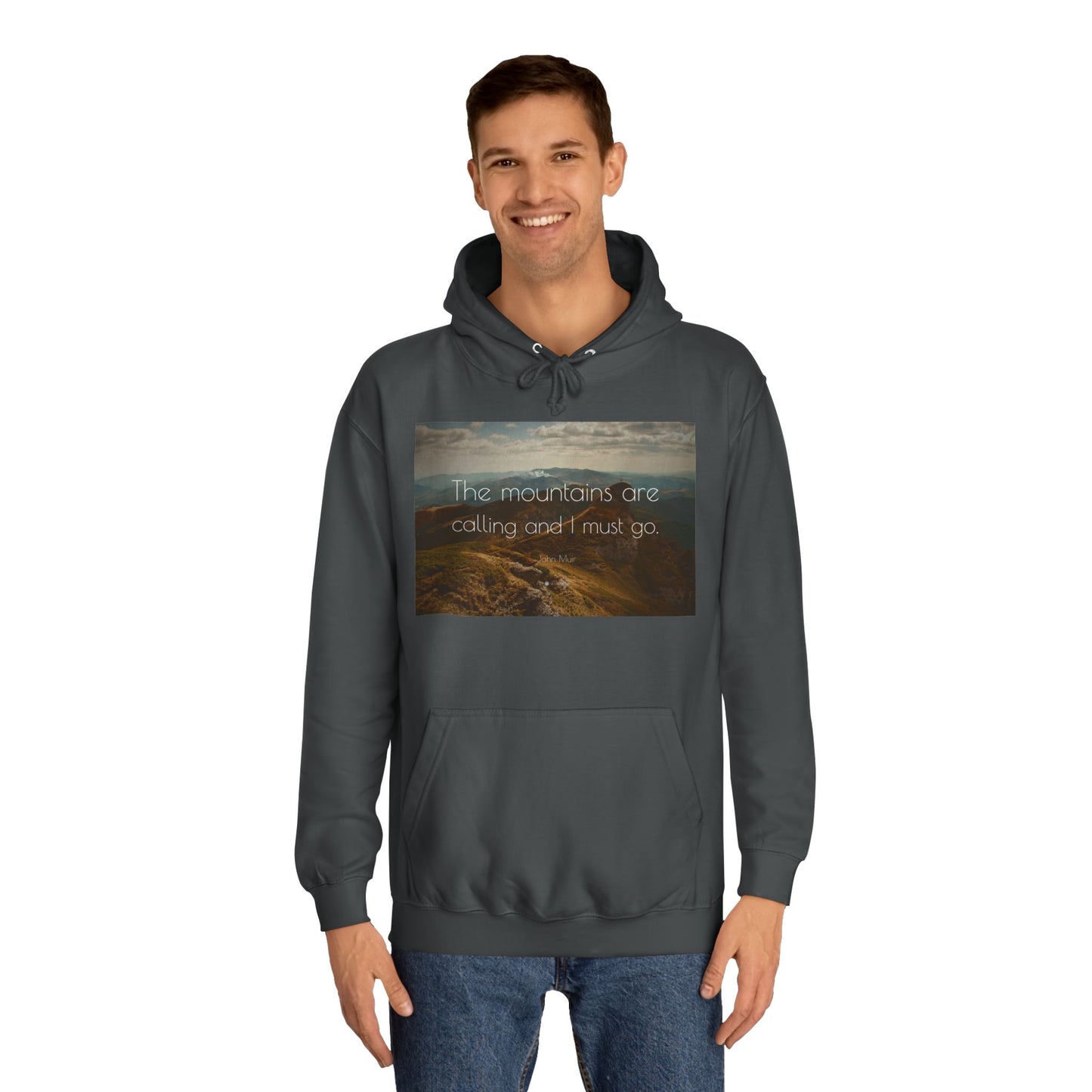 Adventure Awaits: Unisex College Hoodie - Perfect for Outdoor Lovers, Travel, Nature Enthusiasts, Gift for Graduates, Cozy Sweatshirt - Stoner Designz