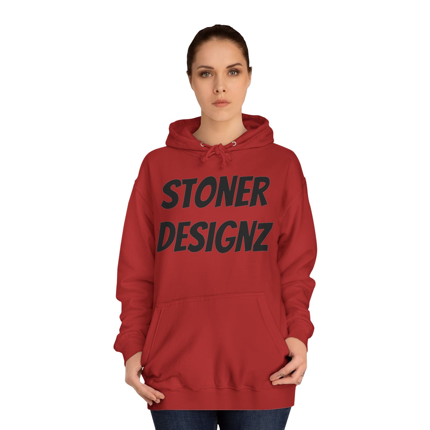 Dope Designz Unisex College Hoodie - Trendy Pullover, College Apparel, Casual Wear, Graphic Sweatshirt, Perfect for Campus Life - Stoner Designz