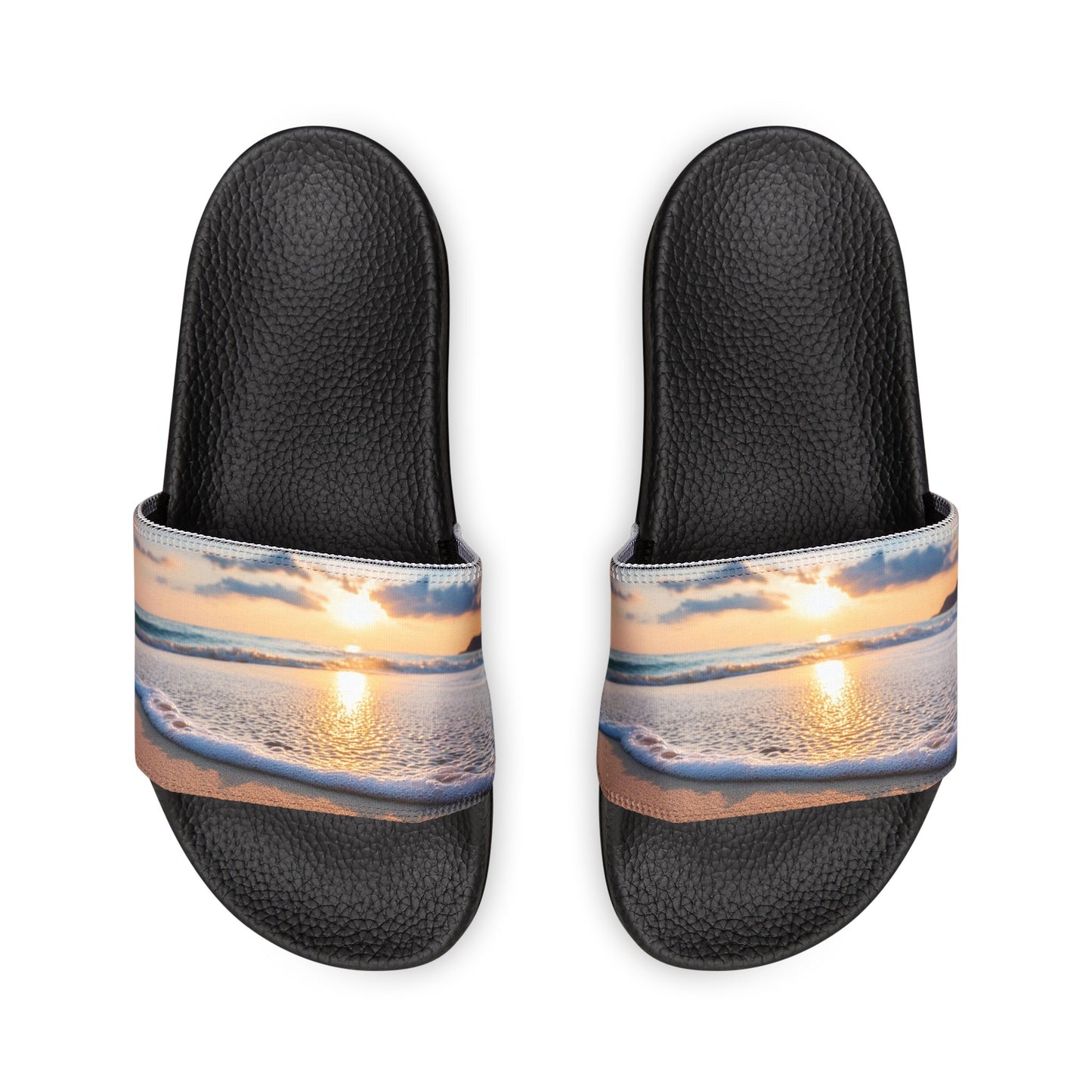Men's Beach Sunset Sandals - Comfortable Removable-Strap Footwear - Stoner Designz