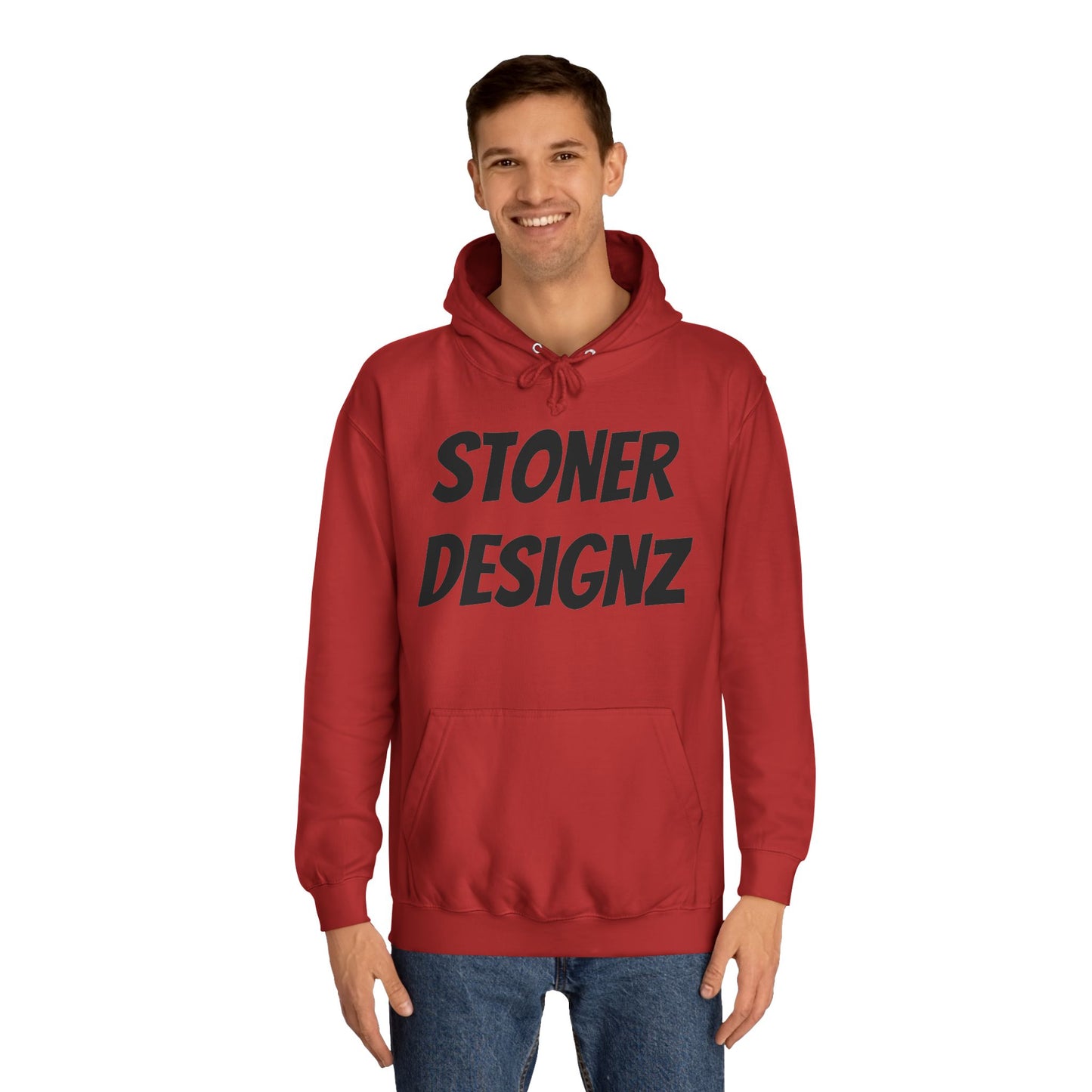 Dope Designz Unisex College Hoodie - Trendy Pullover, College Apparel, Casual Wear, Graphic Sweatshirt, Perfect for Campus Life - Stoner Designz