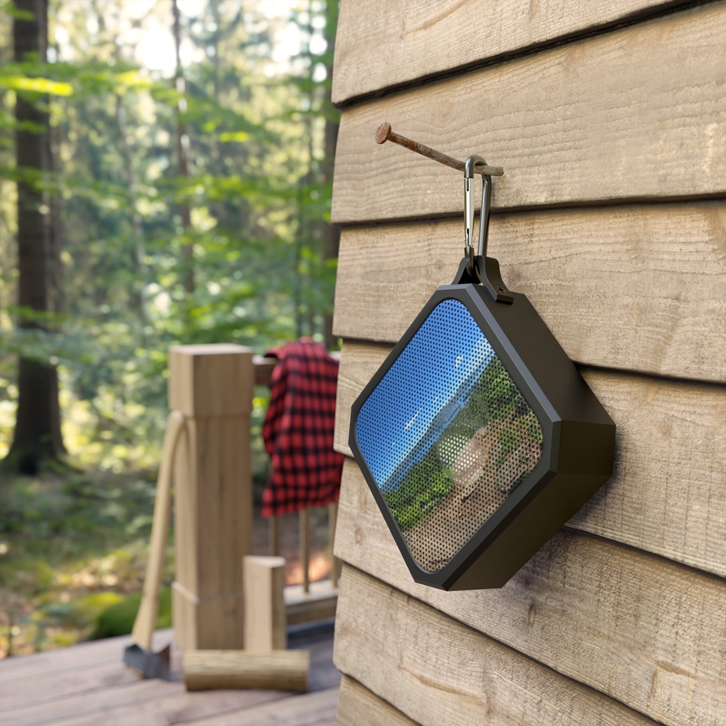 Outdoor Bluetooth Speaker for Adventurers, Portable Music Device, Hiking Accessories, Waterproof Speaker, Camping Gifts, Travel Companion - Stoner Designz