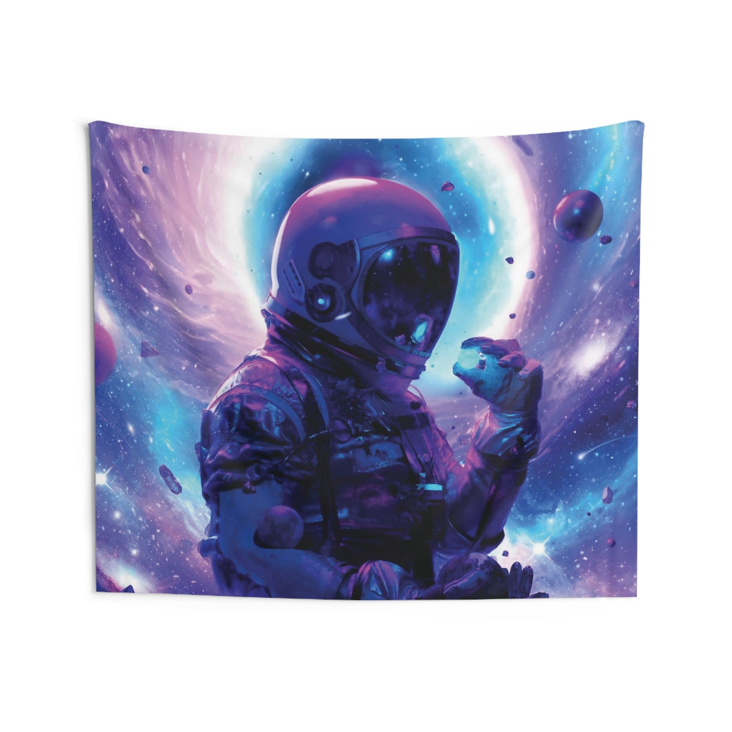 Cosmic Astronaut Indoor Wall Tapestry - Stoner Designz
