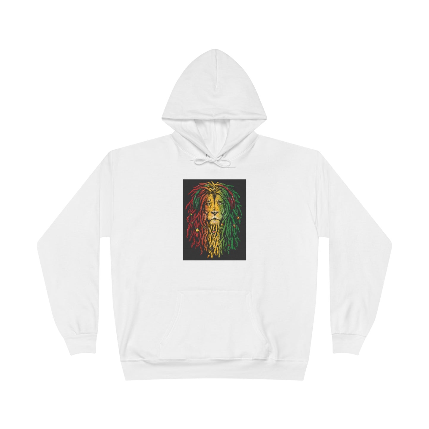 Reggae Vibes Hoodie, Unisex Eco-Friendly Pullover, Perfect for Music Lovers & Festivals, Ideal Gift for Friends - Stoner Designz