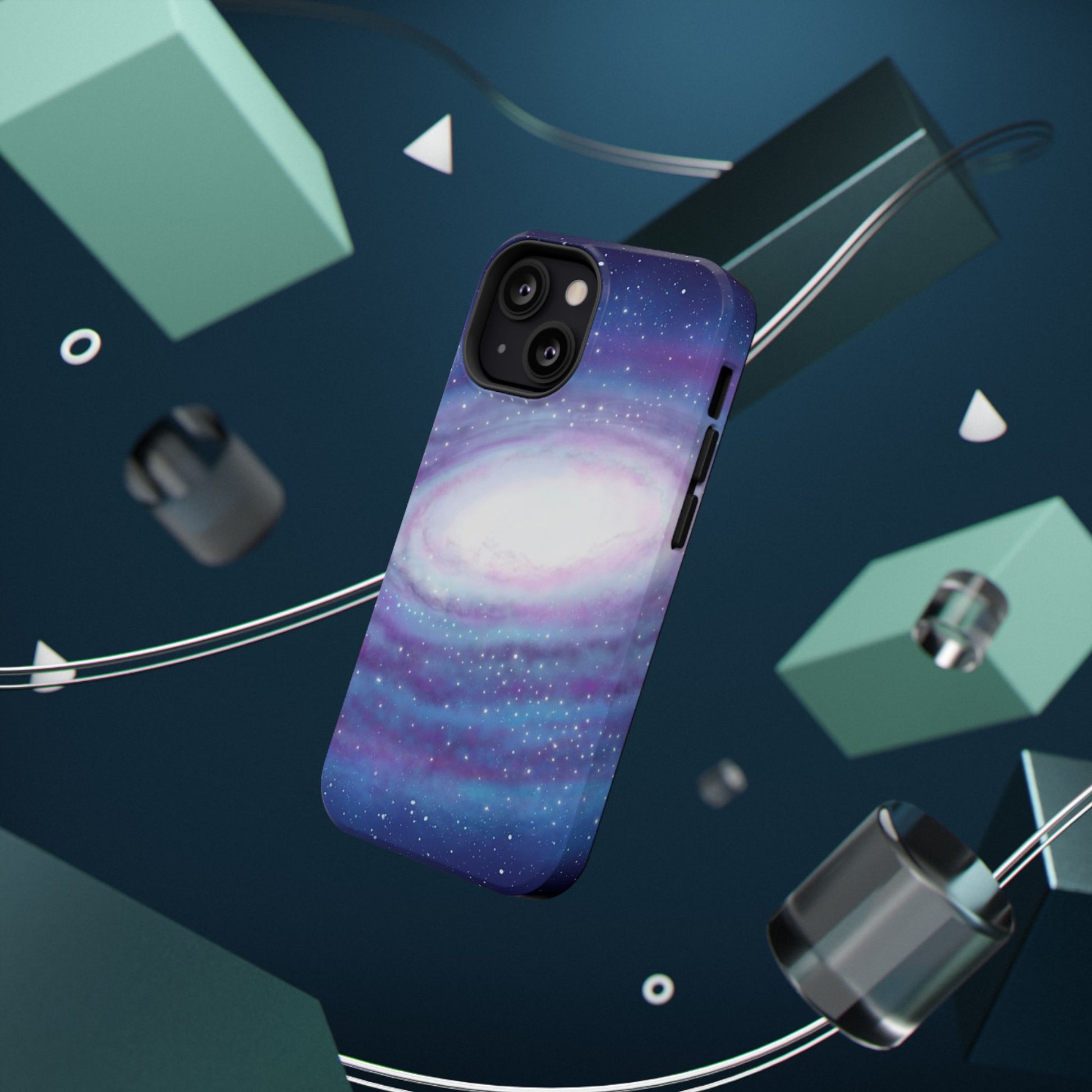 Galaxy Impact-Resistant Phone Case, Vibrant Space Phone Cover, Cosmic Design, Unique Gift for Astronomers, Durable Phone Protector, Starry - Stoner Designz