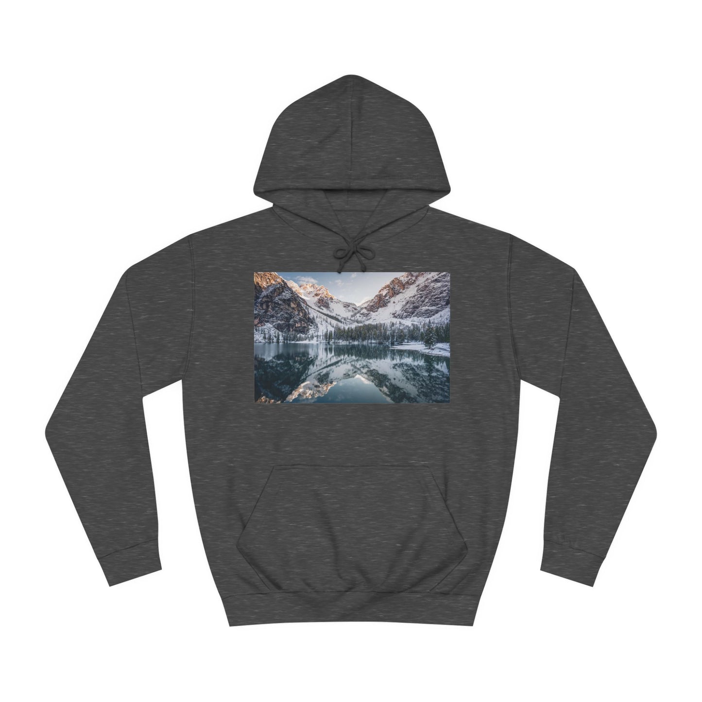 Scenic Unisex College Hoodie, Cozy Winter Apparel, Nature Lover Gift, Perfect for College Students, Great for Casual Wear