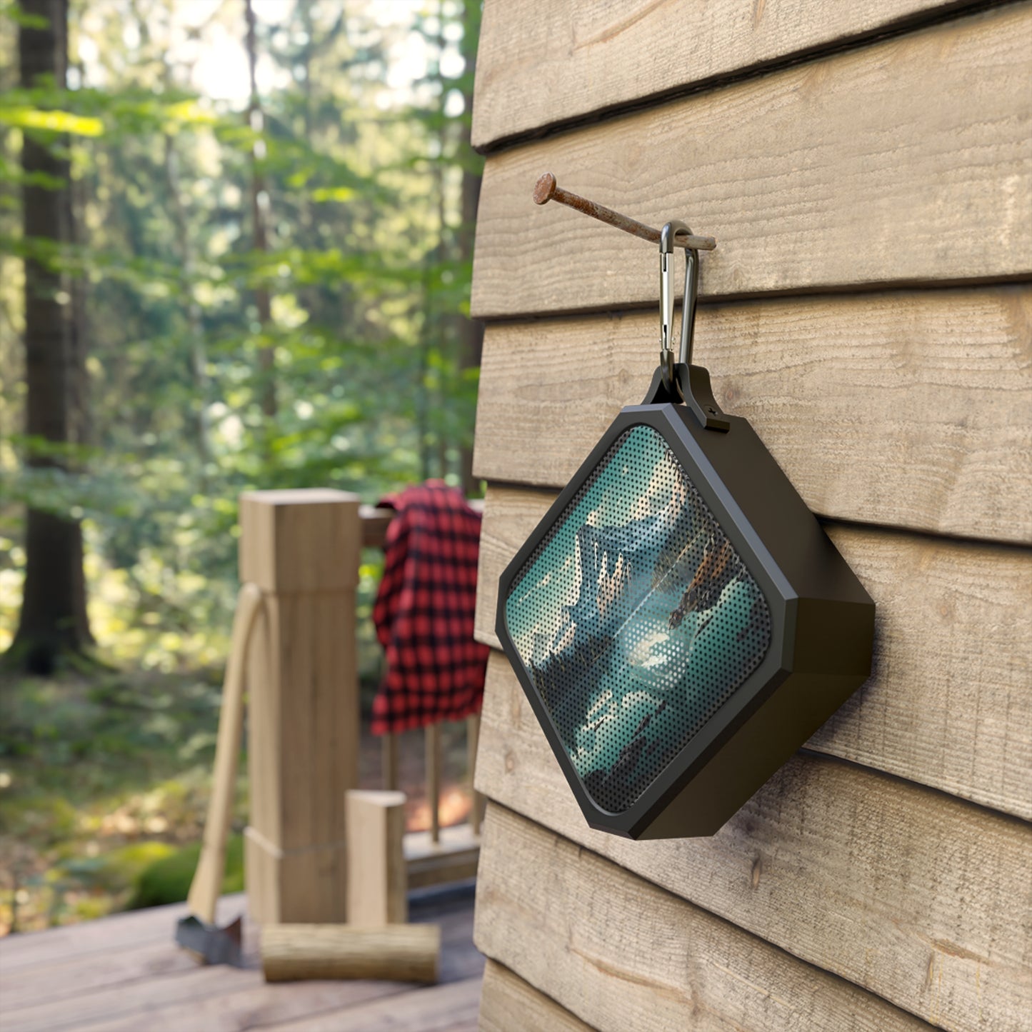 Nature-Inspired Outdoor Bluetooth Speaker | Ideal for Hiking, Camping, Picnics, Special Occasions, Gift for Adventurers