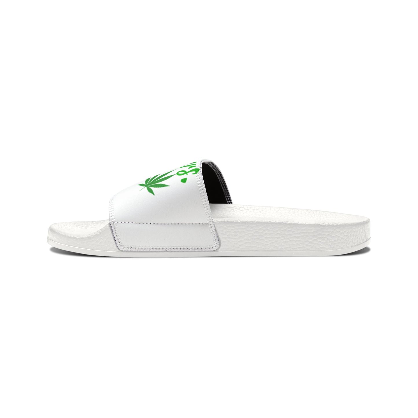 Stoner Vibe Sandals - Chill Slip-Ons for Relaxation, Pool Days, Beach Fun, or Gifts - "Stoners Only" Design, Indoor/Outdoor