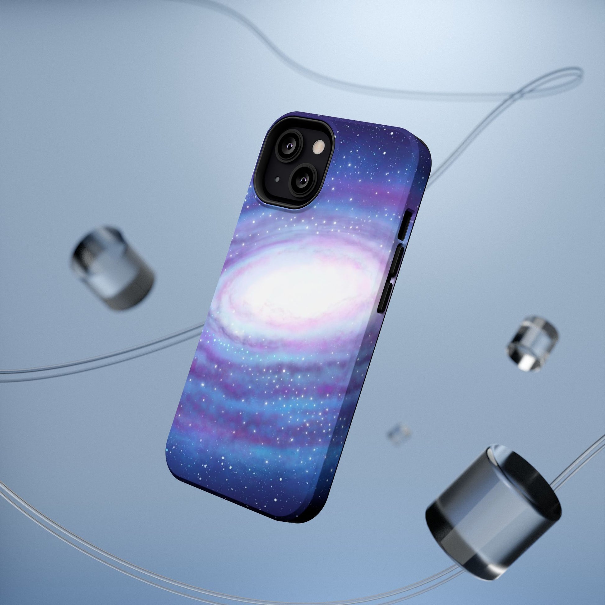 Galaxy Impact-Resistant Phone Case, Vibrant Space Phone Cover, Cosmic Design, Unique Gift for Astronomers, Durable Phone Protector, Starry - Stoner Designz