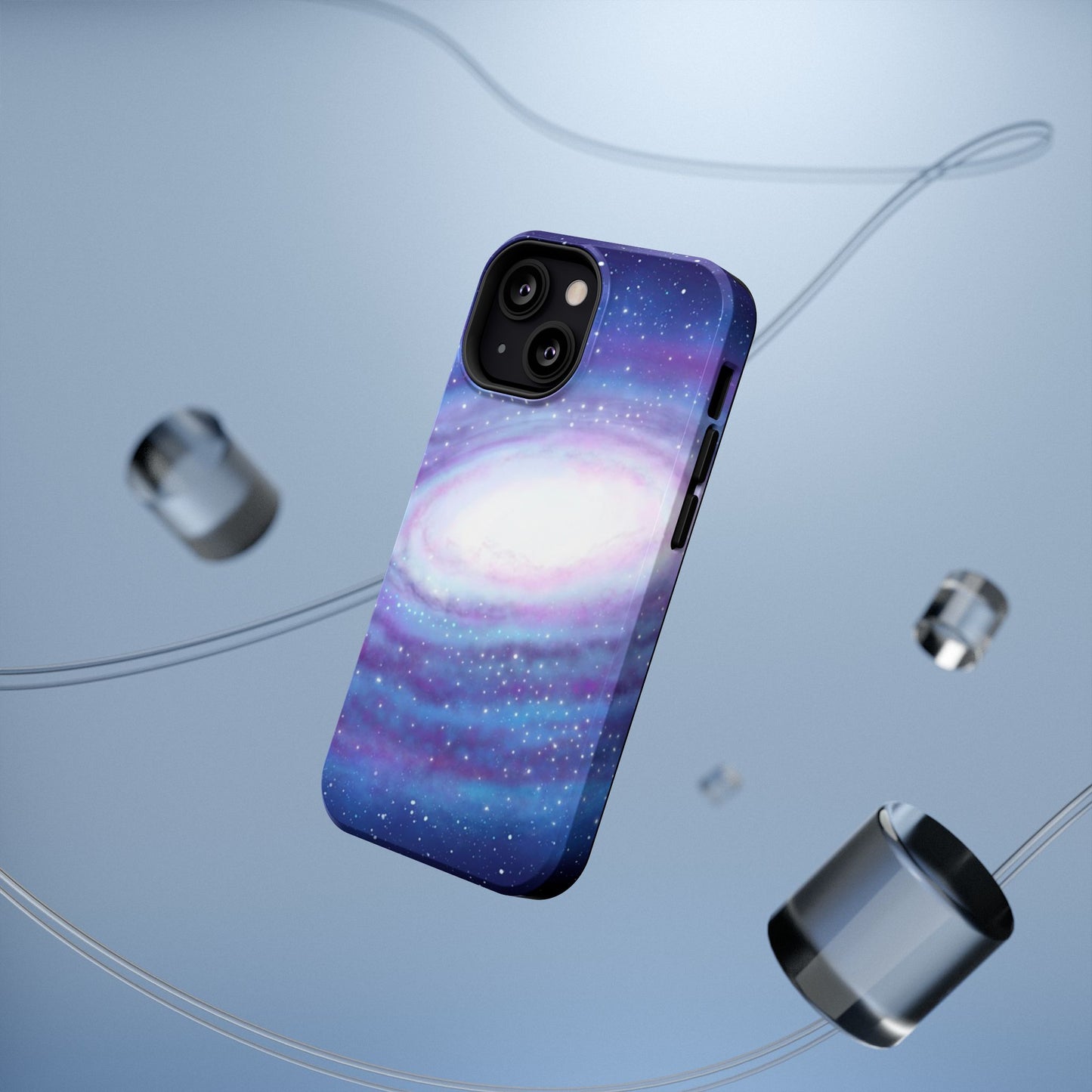Galaxy Impact-Resistant Phone Case, Vibrant Space Phone Cover, Cosmic Design, Unique Gift for Astronomers, Durable Phone Protector, Starry - Stoner Designz